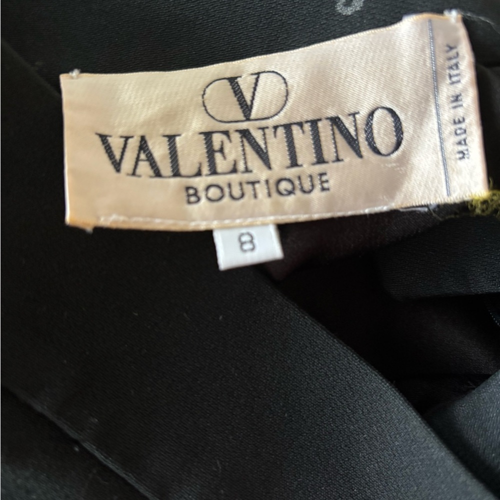 Valentino Boutique Classic Black Skirt